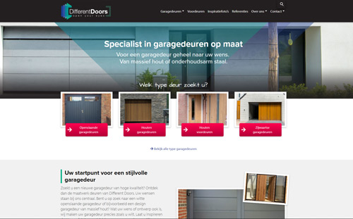 Garagedeuren & voordeuren op maat! » 10 jaar garantie | Different Doors